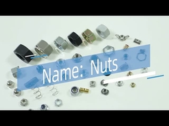 काउंटरसंक हेड जिंक अलॉय फर्नीचर नट चाइना नट्स