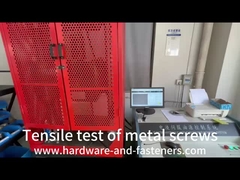 पेंच गुणवत्ता निरीक्षण प्रक्रिया का तन्यता परीक्षण